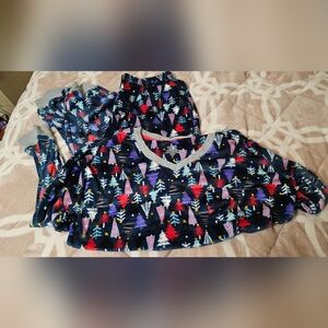 Cuddl Duds Womens Holiday Pattern Pajama Set Soft Warm XL